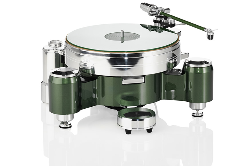 Solid Wood Round Green